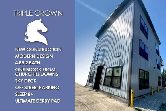 Triple Crown * Modern Loft +Sky Deck~Walk to Derby - Image 1